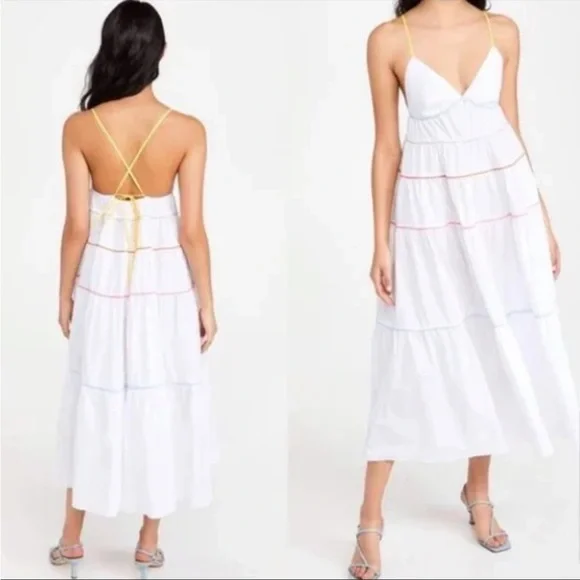 NEW W TAGS Staud Cleo dress size S